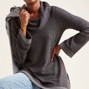 Anthropologie Maeve Risa Hacci Tunic Sweater